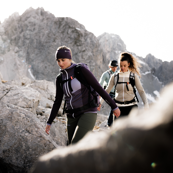 ORTOVOX FLEECE GRID HOODY W | Hoodies | ORTOVOX